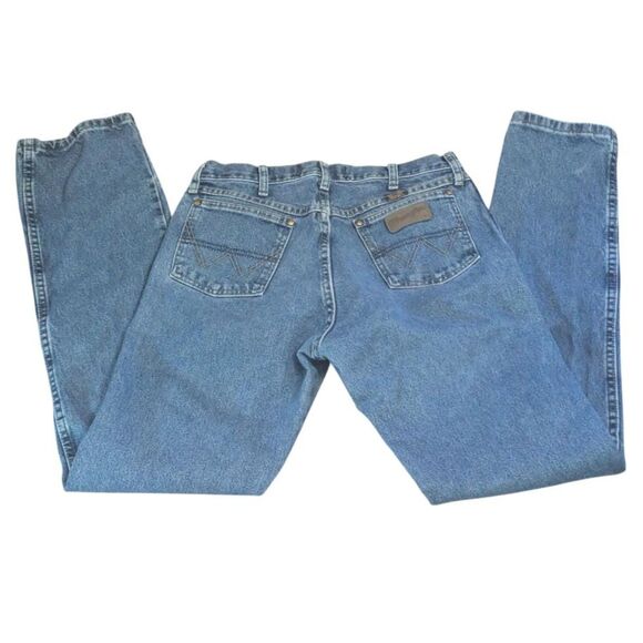 Wrangler George Strait Collection Jeans 32x36 Straight Leg Cowboy Cut - Picture 7 of 7